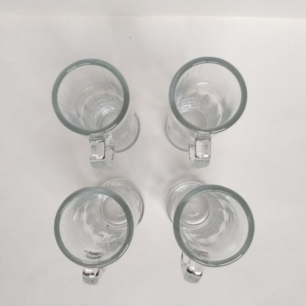 Libbey Set of 4 Sampler Miniature Beer Mugs Mini Stein Glasses Taster 4 oz. New - Picture 6 of 10
